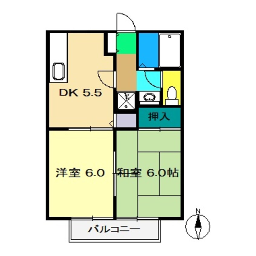 間取図 津ノ宮ガーデン