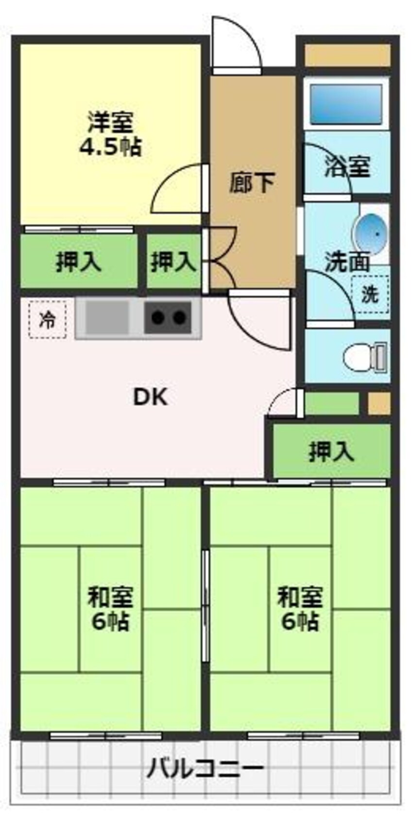 間取図 Ricorso JOYAMA