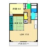 Principio 2LDKの間取り