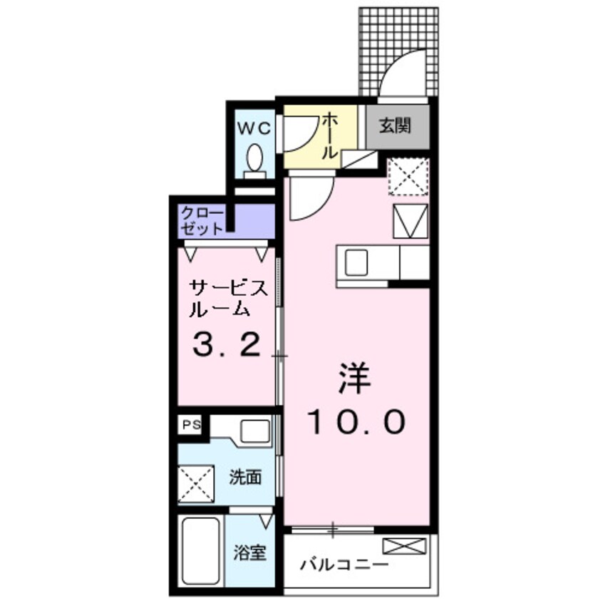 間取図 カーサ・モデルノ