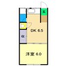 メイポール Ⅰ 2Kの間取り