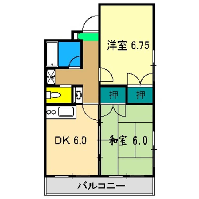 間取図 ルミネ中沢