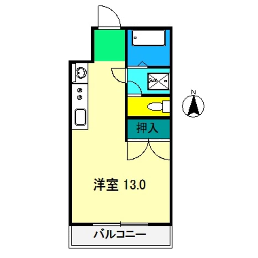 間取図 ストーク天神町