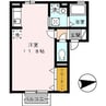 プレジオⅡ 1Rの間取り