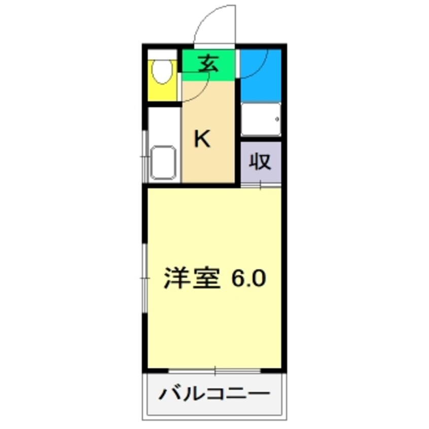 間取図 パークハイツ相模