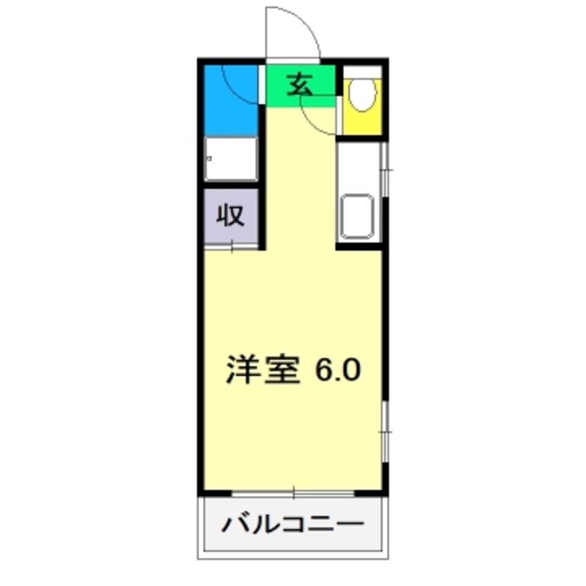 間取図 パークハイツ相模