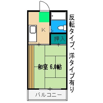 間取図 ハイツ中村