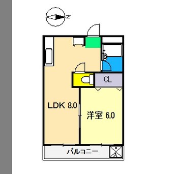 間取図 福徳ハイツ