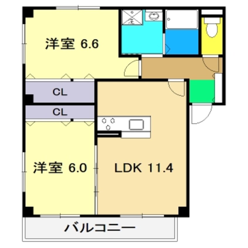 間取図 ザジテール