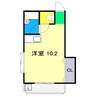 メゾン桜井 1Rの間取り