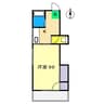 コーポ上村 1DKの間取り