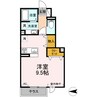 ヴィラ新本町 1Rの間取り