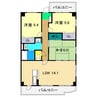 フィネス南川添 3LDKの間取り
