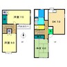 テラスハウス安井 3DKの間取り