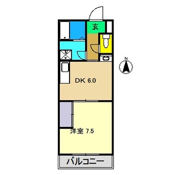 間取図 藤川マンション