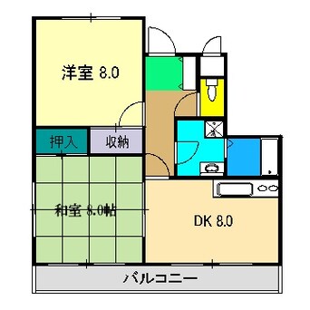 間取図 ジェンテ21