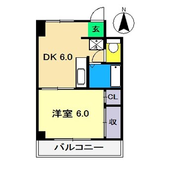 間取図 ジェンテ21