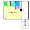リライアンス 1Rの間取り