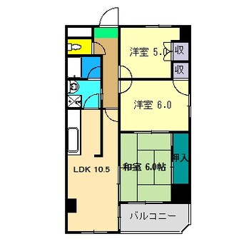 間取図 第Ⅱ瀬戸ハイツ