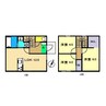 貸家(神田) A邸 A棟 3LDKの間取り