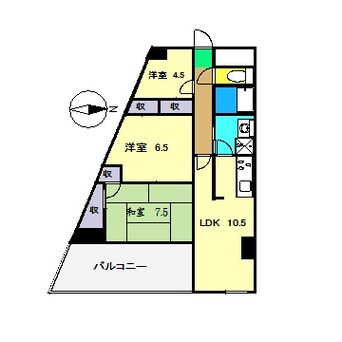 間取図 第Ⅱ瀬戸ハイツ