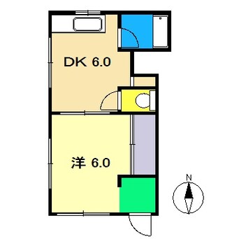 間取図 ふじハイツ