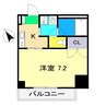ARCADIA 1Kの間取り