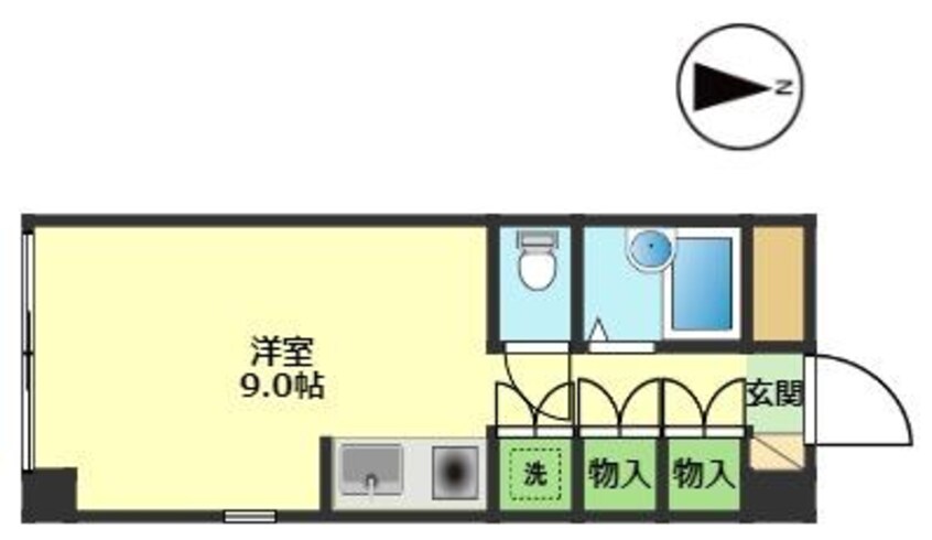 間取図 スカーラー1532