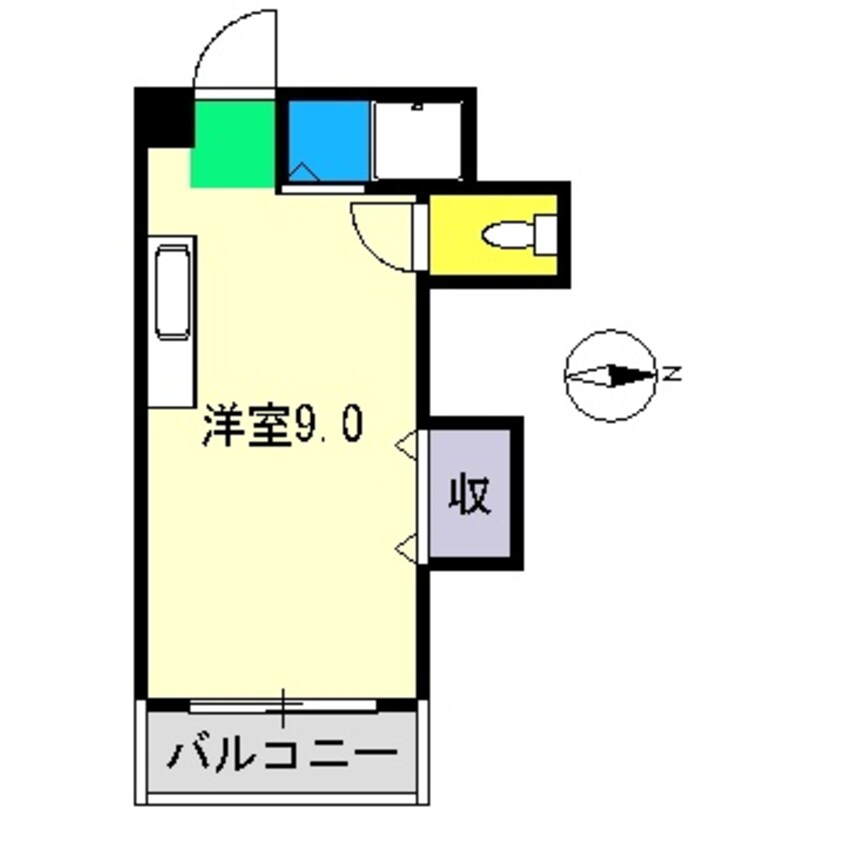 間取図 フェリオ澤田