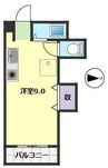 フェリオ澤田 1Rの間取り