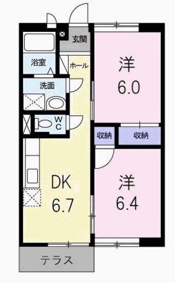 間取図 メゾンコンフォート
