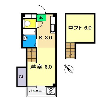 間取図 しおやハイツ