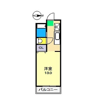 間取図 シティーライフ21比島