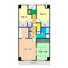 アルファステイツ桟橋通りⅡ(205) 3LDKの間取り