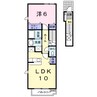 ＴＩＡＲＡ　Ⅱ 1LDKの間取り