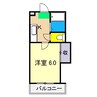 ロフトハウスマツオカ 1Kの間取り