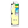 コーポすばる 1Rの間取り