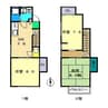 高知市電ごめん線・伊野線/東新木駅 徒歩13分 1-2階 築49年 2LDKの間取り