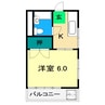 ハイツ塚ノ原 1Kの間取り
