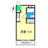 アーバンボックス 1Kの間取り