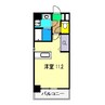 ロイヤルリバー 1Rの間取り