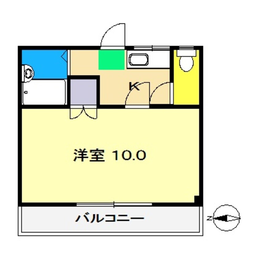 間取図 マチレス大津