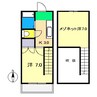 コーポ吉本 1Kの間取り
