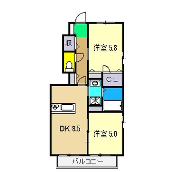 間取図 メゾン･マルソ D棟