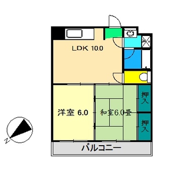 間取図 百石ヒルズ