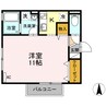 ＢＬＵＥ南金田 1Rの間取り