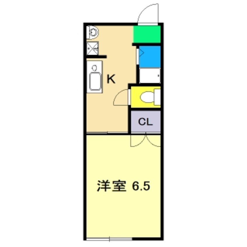 間取図 ハイツ丸の内