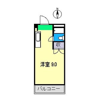 間取図 コーポ曙