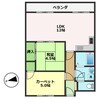 レジデンス栄幸(503) 2LDKの間取り