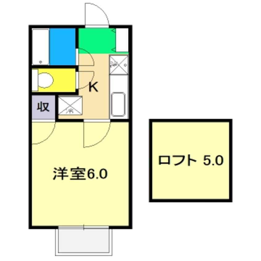 間取図 シティコート相模